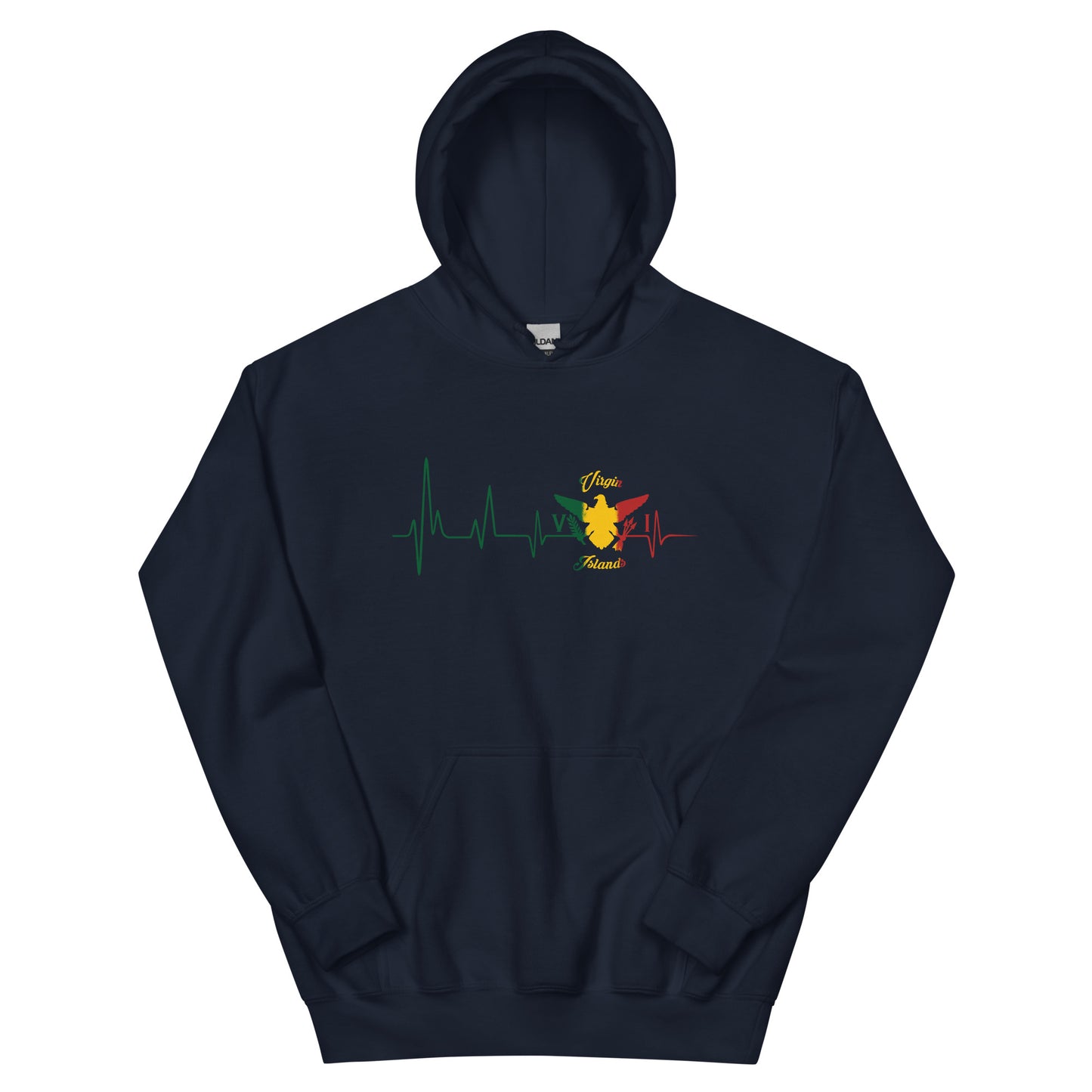 Unisex Heart Beat Hoodie | Phade Fashion Virgin Islands
