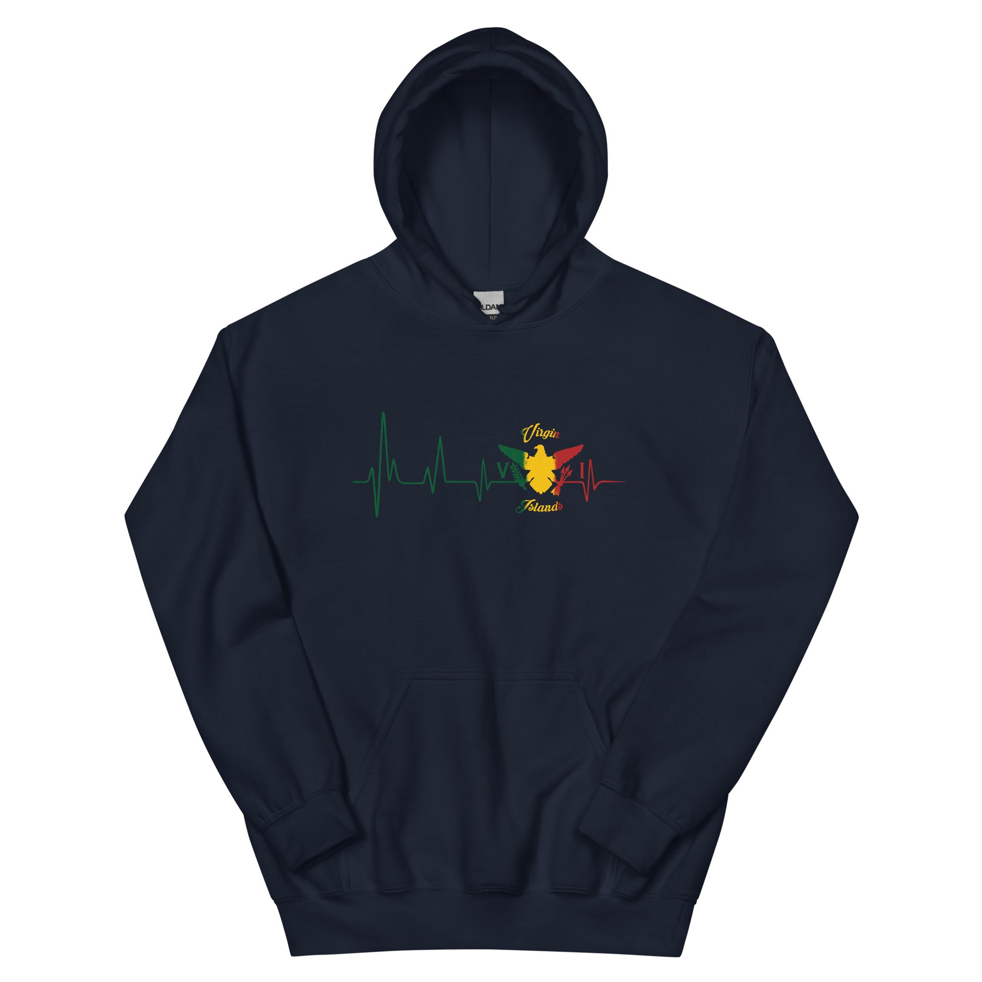 Unisex Heart Beat Hoodie | Phade Fashion Virgin Islands
