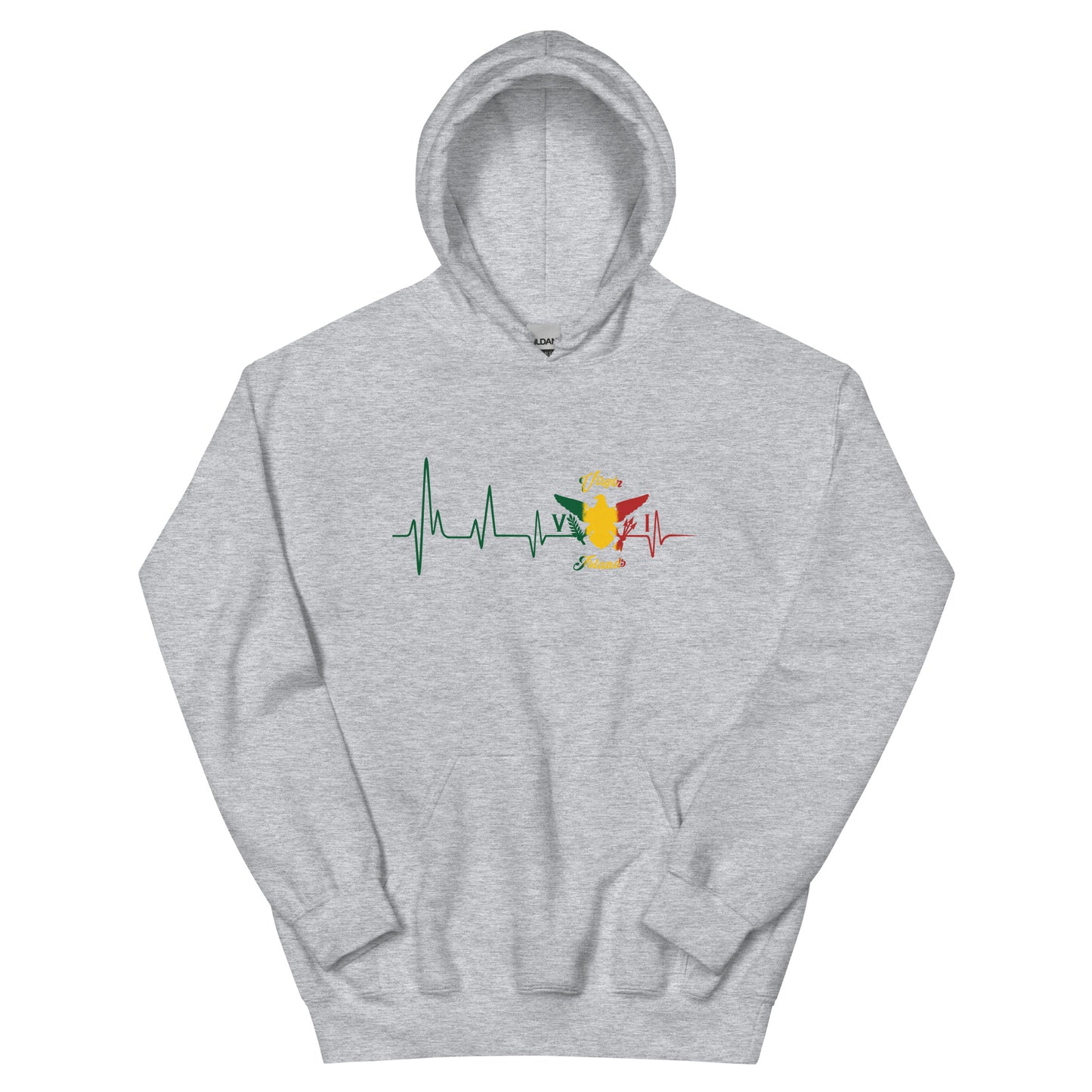 Unisex Heart Beat Hoodie | Phade Fashion Virgin Islands