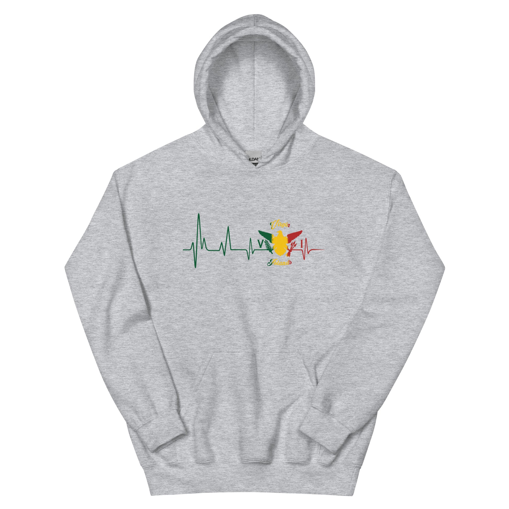 Unisex Heart Beat Hoodie | Phade Fashion Virgin Islands