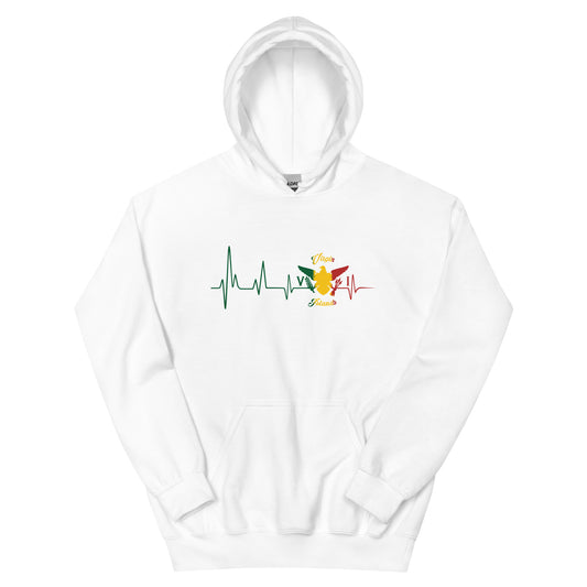 Unisex Heart Beat Hoodie | Phade Fashion Virgin Islands